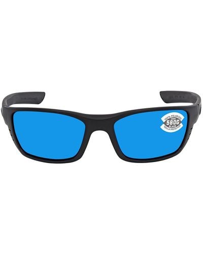 Costa Del Mar Whitetip Blue Mirror Polarized Glass Sunglasses Wtp 01 Obmglp