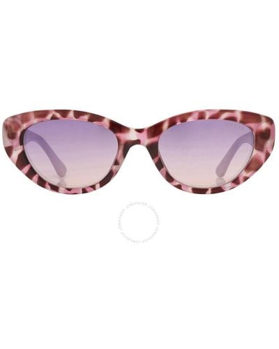 Guess Cat Eye Sunglasses Gu7849 83z 51 - Pink