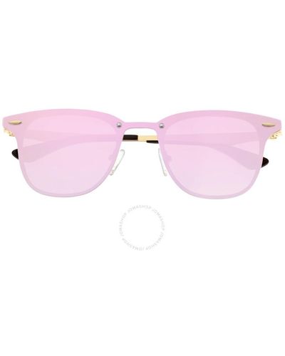 Sixty One Infinity Pink-celeste Wf Sunglasses