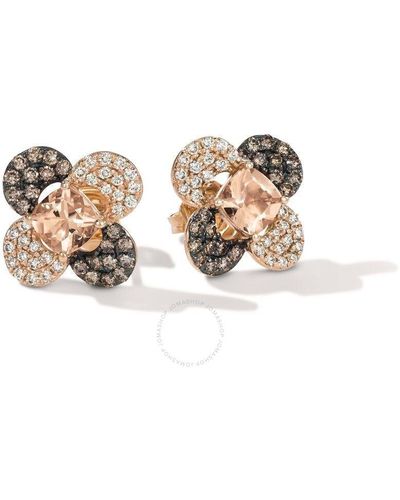 Le Vian Peach Morganite Earrings Set - Metallic