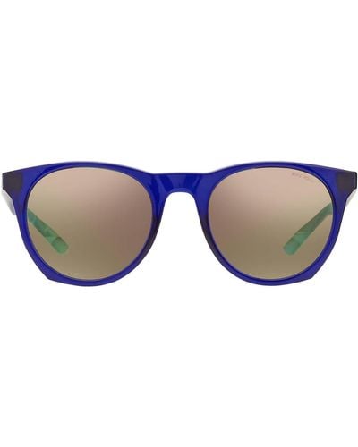 Nike Sunglasses Essential Horizon 19 M Ev1216 413 5 - Blue