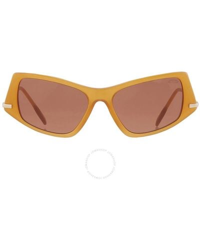 Burberry Brown Irregular Sunglasses Be4408 409473 52