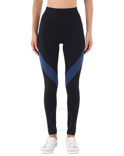 Burberry Madden Colorblock Stretch Jersey leggings - Blue