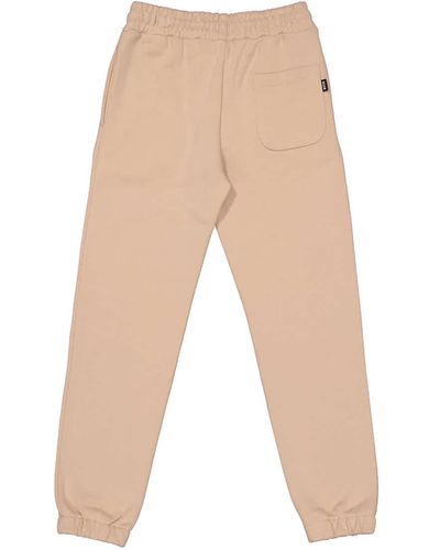 MSGM Girls Drawstring Track Pants - Natural