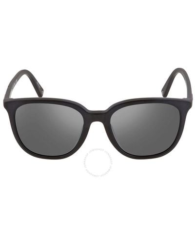 COACH Grey Silver Flash Square Sunglasses Hc8338u 56366g 55