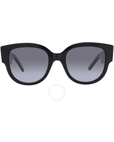 Dior Gradient Smoke Cat Eye Sunglasses Wil Bu 10a1 54 - Black