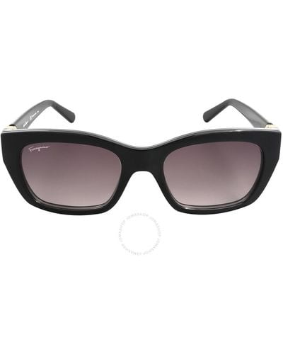 Ferragamo Square Sunglasses Sf1012s 001 53 - Brown
