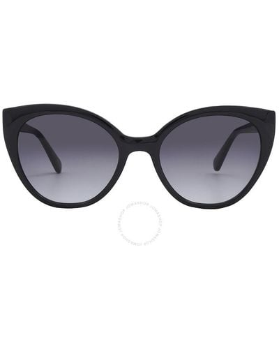 Kate Spade Gray Shaded Cat Eye Sunglasses Amya/o/s 0807/9o 54 - Multicolor