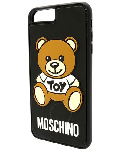 Moschino Toy Bear Iphone 8 Plus Case - Black