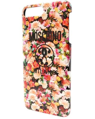 Moschino Mchino Mutlicolor Floral Iphone 7 Plus Case - Multicolor