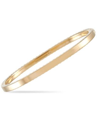 14K Italian Gold Omega Link Soft Bangle Bracelet Tricolor 7in New 9gr | eBay