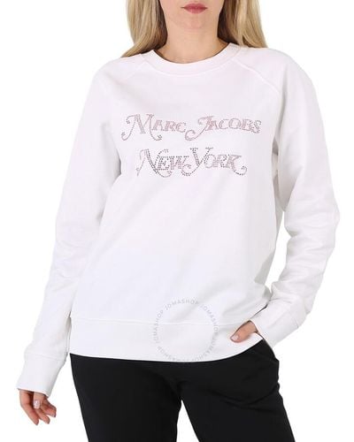 Marc Jacobs New York Logo Sweatshirt - White