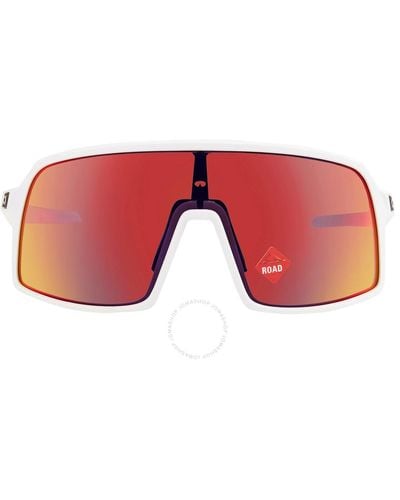 Oakley Sutro S Prizm Road Shield Sunglasses - Red