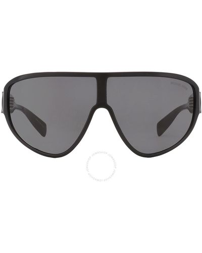 Michael Kors Dark Gray Shield Sunglasses Mk2194 300587 69 - Black
