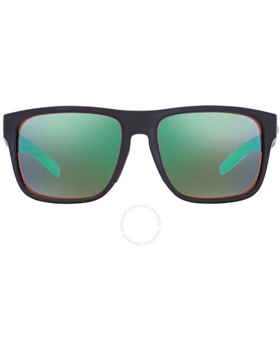 Costa Del Mar Spearo Xl Green Mirror Polarized Glass Sunglasses 6s9013 901302 59
