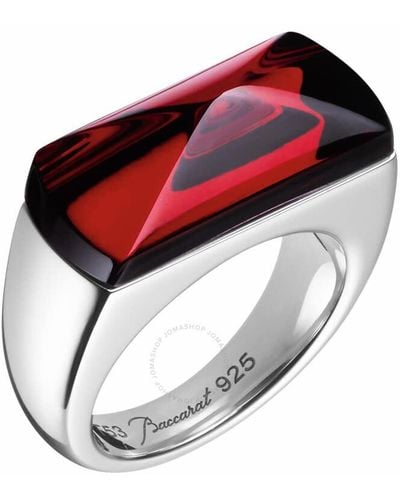 Baccarat Sterling Silver - Red