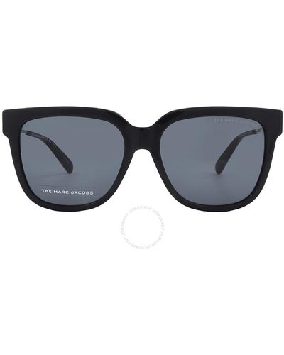 Marc Jacobs Grey Square Sunglasses Marc 580/s 0807/ir 55