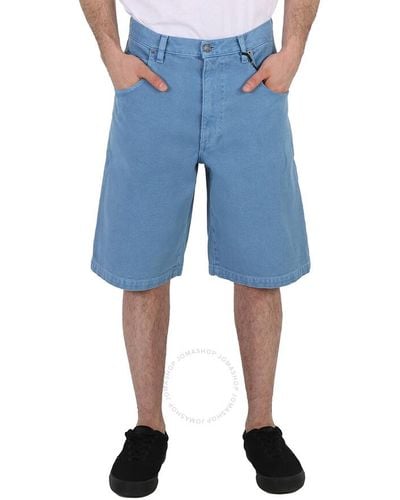 Moschino Milano Denim Shorts - Blue