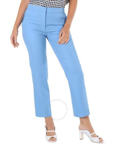 Burberry Emma Tailored Trousers - Blue