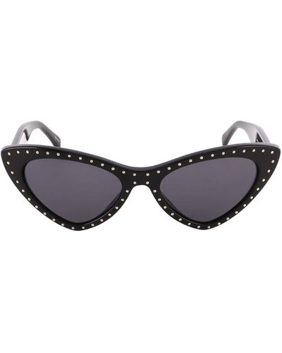 Moschino Mchino Gray Cat Eye Sunglasses M0006/s 0807/ir 52 - Multicolor