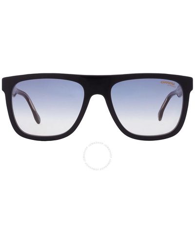 Carrera Blue Shaded Gold Browline Sunglasses 267/s 0m4p/1v 56