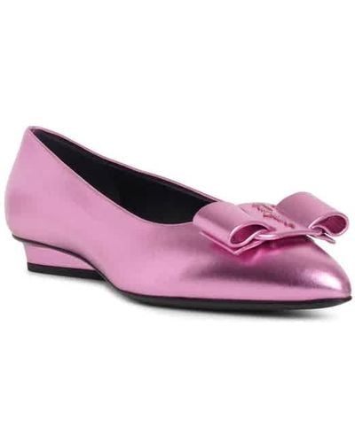 Ferragamo Viva Ballet Flats - Pink