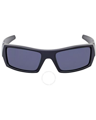 Oakley Gascan Wrap Sunglasses Oo9014 03-473 61 - Blue