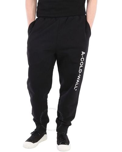 A_COLD_WALL* Essential Logo Joggers - Black