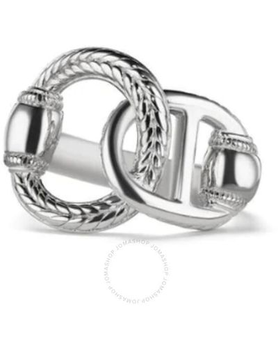 Judith Ripka Vienna Interlocking Ring - Metallic