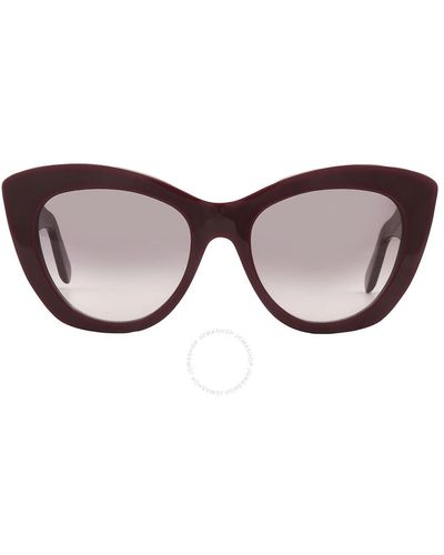 Ferragamo Brown Cat Eye Sunglasses Sf1022s 603 53