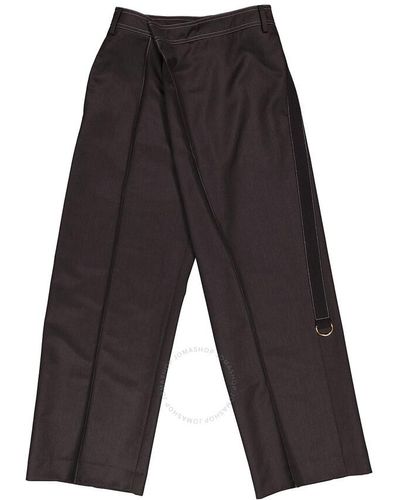 Burberry Charcoal Zainab Tailored Trouser - Grey