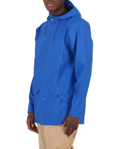 Rains Waterproof Lightweight Jacket - Blue