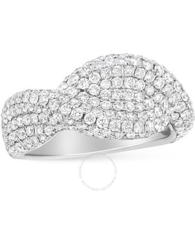 Haus of Brilliance Jewellery & Cufflinks 02008rd01 - White