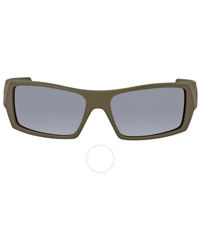 Oakley Standard Issue Gascan Cerakote Iridium Rectangular Sunglasses Oo9014 53-111 - Gray