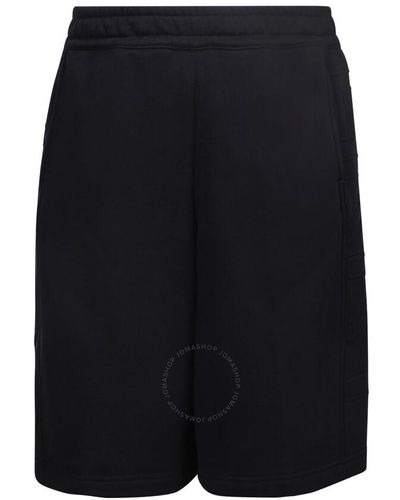 Burberry Phelix Logo-embossed Track Shorts - Black
