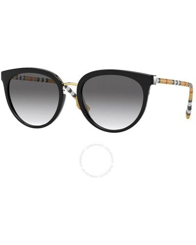 Burberry Willow Grey Gradient Phantos Sunglasses Be4316 385311 54 - Black