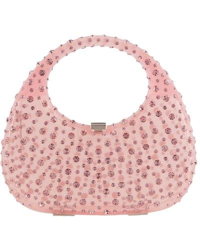 L'ALINGI Meleni Crystal Resin Bag - Pink