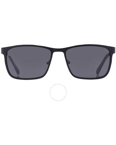 Kenneth Cole Smoke Mirror Square Sunglasses Kc1329 91c 57 - Multicolour