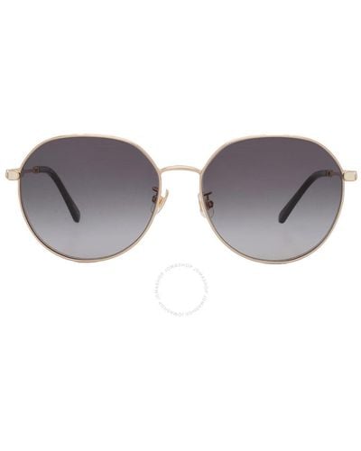 Kate Spade Gray Shaded Round Sunglasses Nesha/f/s 0rhl/9o 60