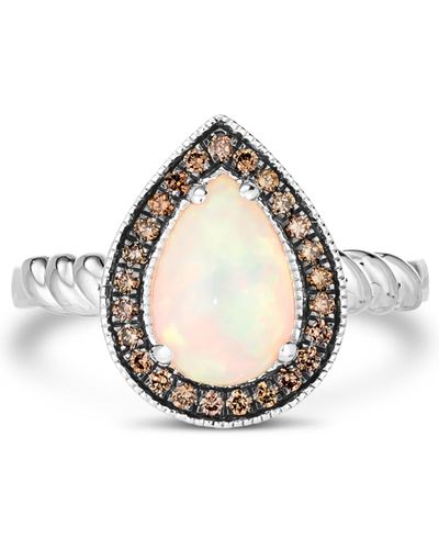 Le Vian Neopolitan Opal Rings Set - Metallic