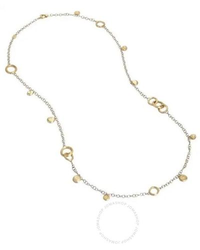 Marco Bicego Jaipur Gold Charm Long Necklace - Metallic