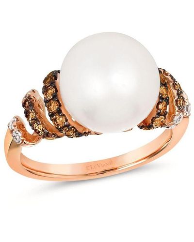 Le Vian Wisdon Pearls Rings Set - Metallic