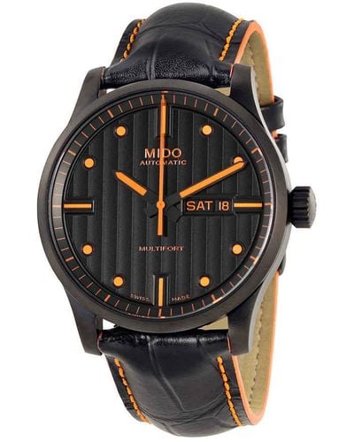 MIDO Multifort Automatic Black Dial Watch