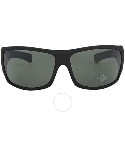 Harley Davidson Green Sunglasses Hd0158v 05n 66 - Black