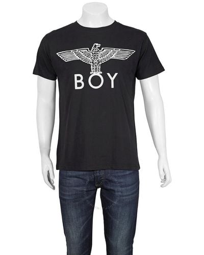 BOY London Black Boy Eagle Logo Print T-shirt