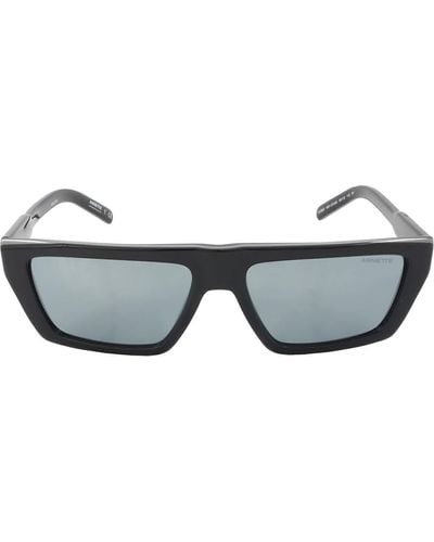 Arnette Grey Mirrror Browline Sunglasses