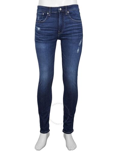 Calvin Klein Soft Taper Fit Jeans - Blue