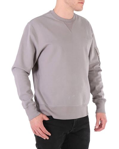 A_COLD_WALL* Embroidered Crewneck Sweatshirt - Grey