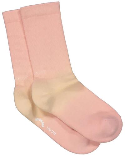 Socksss Moliets Cool Max Moisture Quick Dry Professional Running Socks - Pink