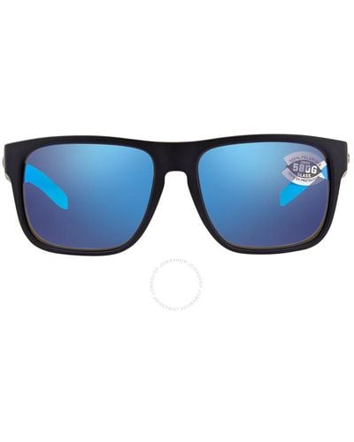 Costa Del Mar Cta Del Mar Spearo Xl Blue Mirror Polarized Glass Sunglasses